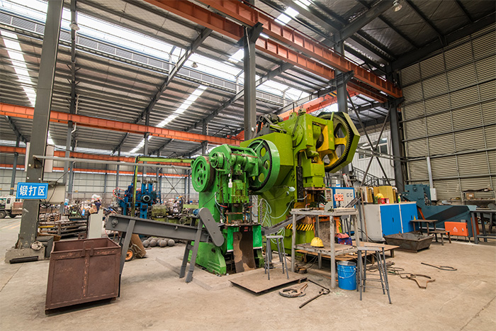 兴平网架配件-锥头加工车间